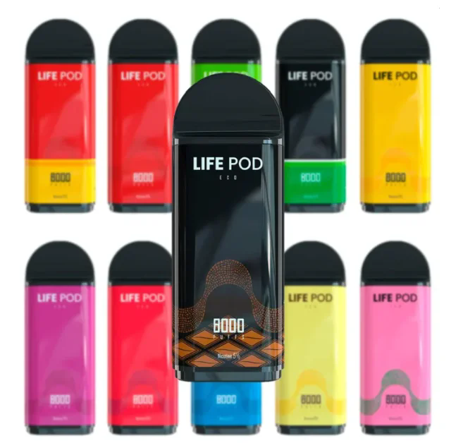 Refil Descartvel Life Pod 8000 puffs